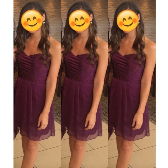 Alvina Valenta strapless bridesmaid/cocktail dress - Picture 2 of 8